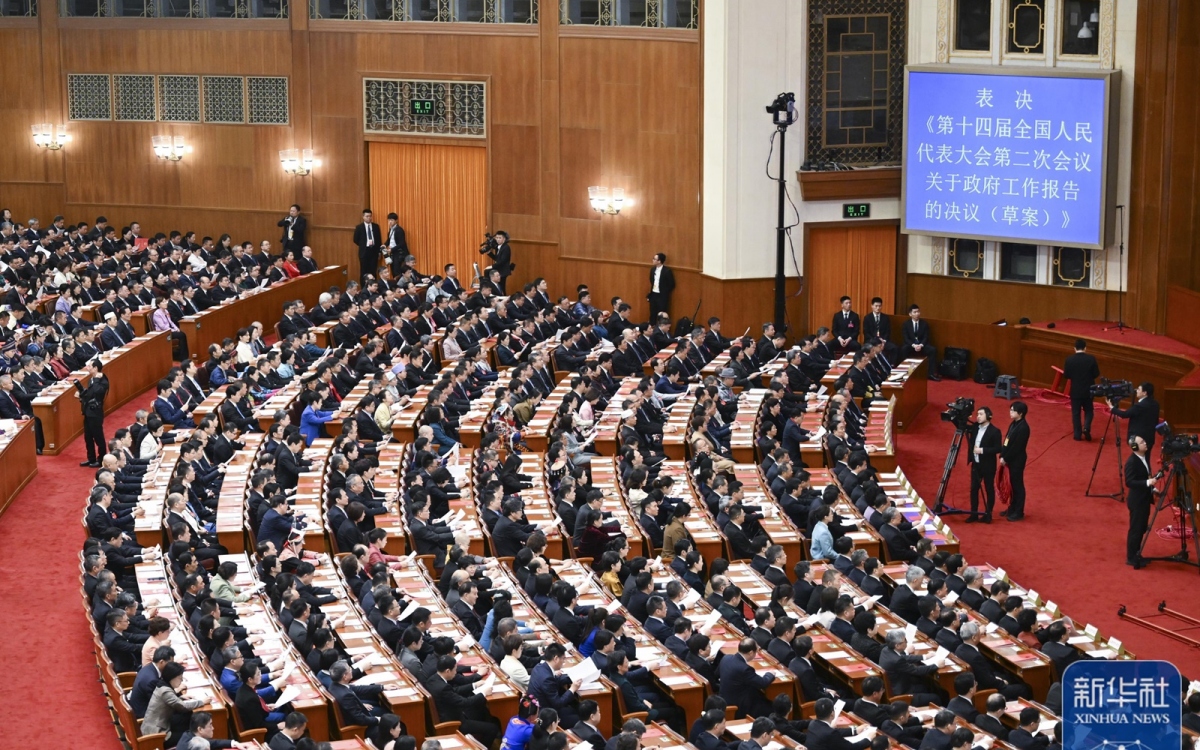 Trung Quốc bế mạc Kỳ họp thứ hai Nhân đại toàn quốc khóa XIV